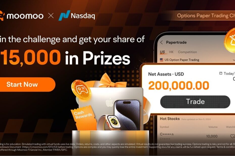 Moomoo Launches US Options Paper Trading Challenge, Co-branded with Nasdaq for Joint Promotion