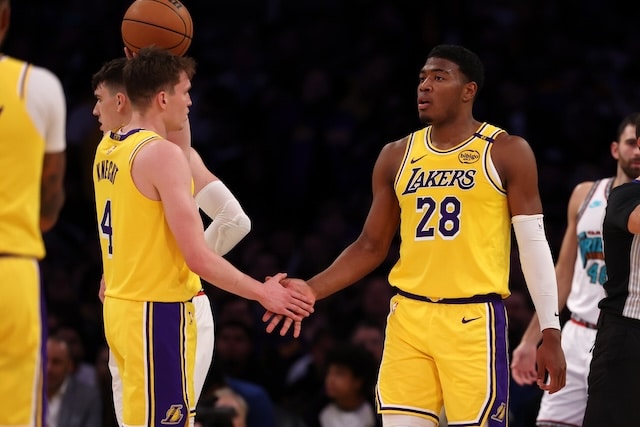 No Interest In Trading Rui Hachimura Or Dalton Knecht