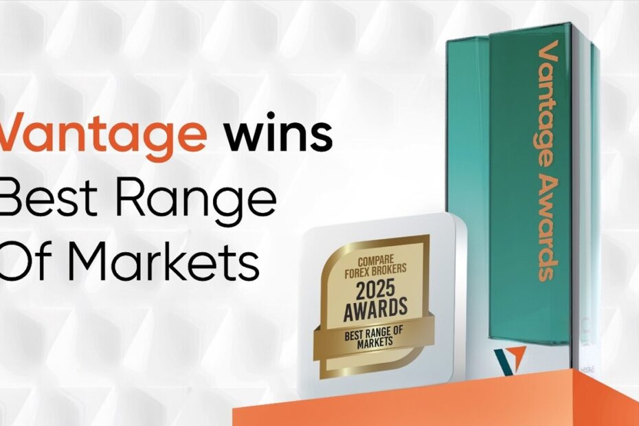 Vantage Markets Wins "Best Range of Markets" Award from Compare Forex Brokers 2025